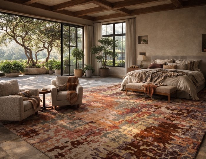 biophilic interior design bedroom